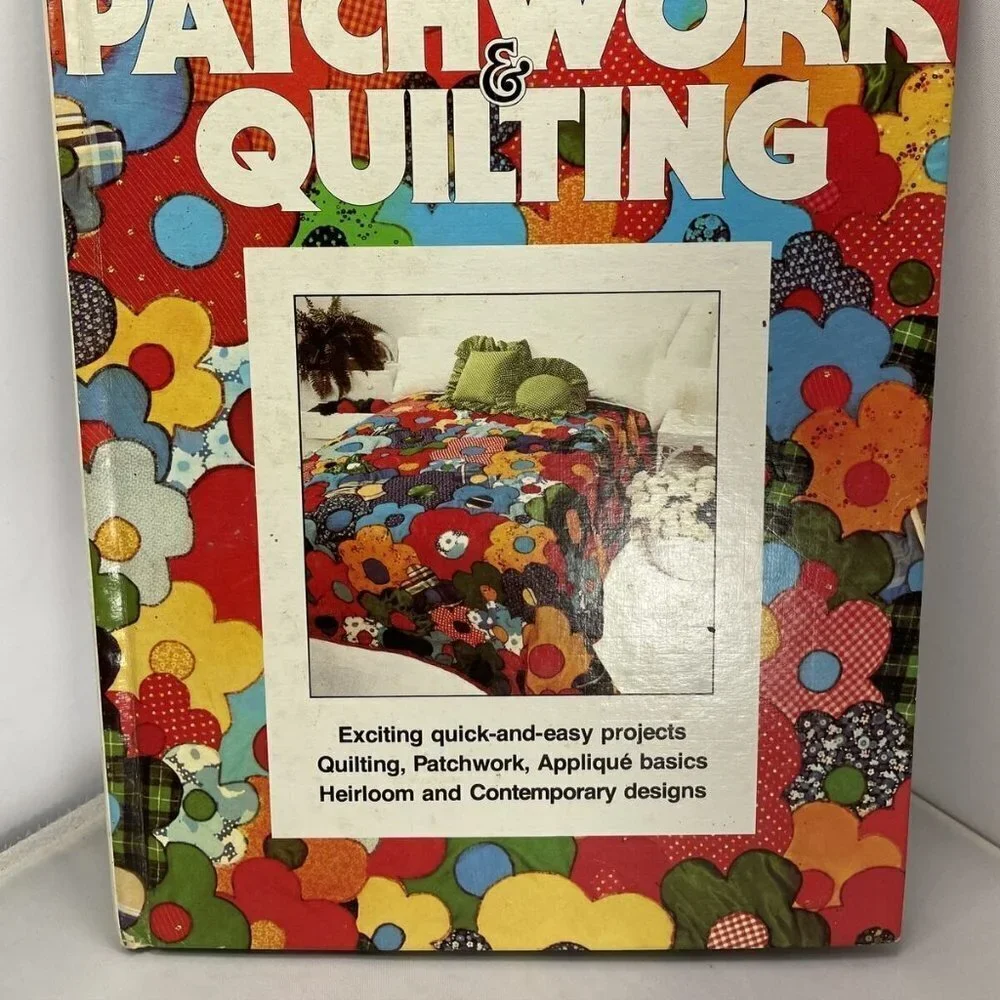 VTG Better Homes and Gardens book PATCHWORK & QUILTING hardcover 1980